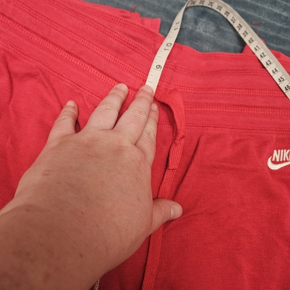 Nike Hot Pink Cropped/capri Lounge Pants With Pockets! - Picture 4 of 7